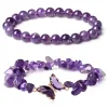 natural-stone-crystal-beaded-fashionable-minimalist-butterfly-charm-bracelet-amethyst