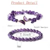 natural-stone-crystal-beaded-fashionable-minimalist-butterfly-charm-bracelet-amethyst 2