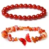 natural-stone-crystal-beaded-fashionable-minimalist-butterfly-charm-bracelet-carnelian