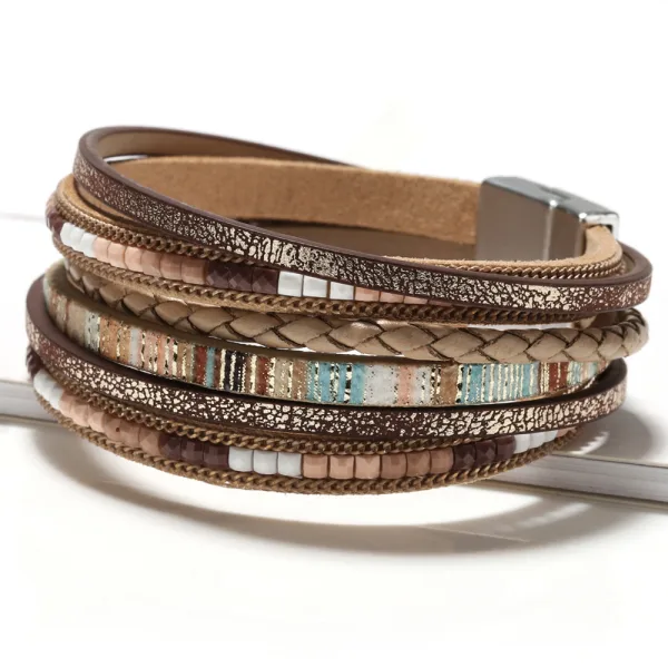 Boho-Braid-Leather-Brown-Bracelet